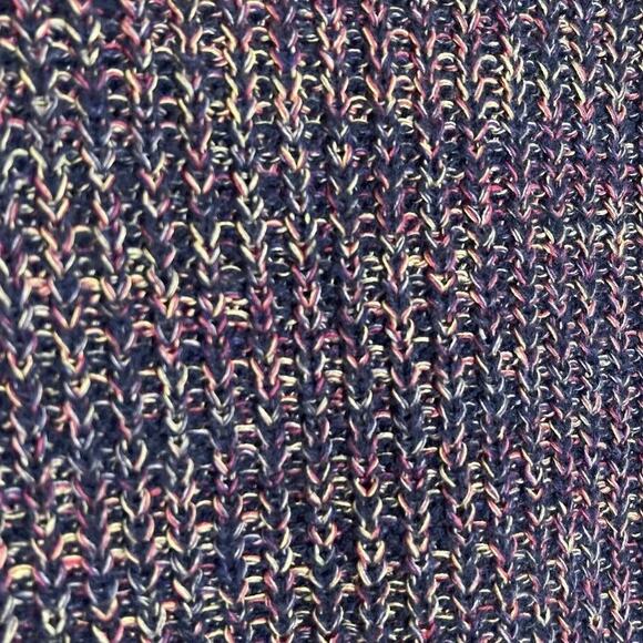 Faded Glory XL Sweater Multi Color Woven Marled Knit Crew Neck Pull Over - Picture 5 of 6